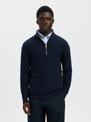 Axel 1/2 Zip Jumper - Sky Captain