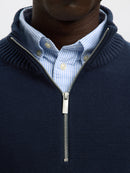 Axel 1/2 Zip Jumper - Sky Captain