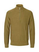 Axel 1/2 Zip Jumper - Dried Herb