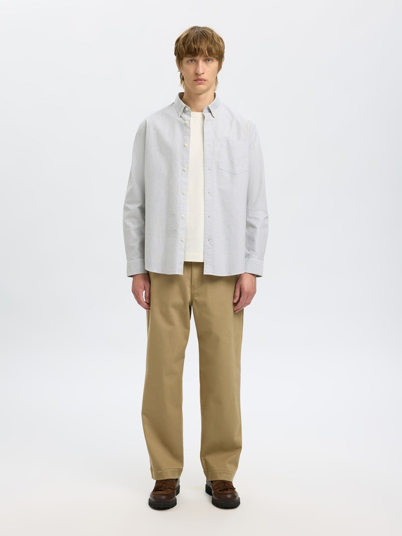 Rick Ox Flex Long Sleeve Shirt - Blue