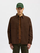 Travis Twill Overshirt - Demitasse