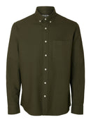 Rick Ox Flex Long Sleeve Shirt - Forest Night