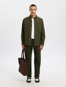 Rick Ox Flex Long Sleeve Shirt - Forest Night