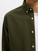 Rick Ox Flex Long Sleeve Shirt - Forest Night
