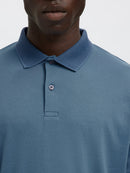 Fave Polo Shirt - Blue Mirage