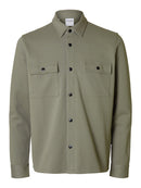 Jackie Button Sweatshirt - Vetiver