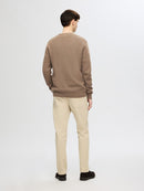 Dane Round Neck Jumper - Morel