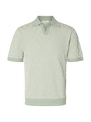Milas Relaxed Polo Shirt - Aqua Gray Egret