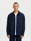 Landon Denim Jacket - Dark Blue Denim