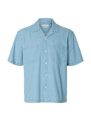 Carlo Denim Shirt - Light Blue Denim
