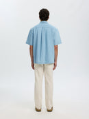 Carlo Denim Shirt - Light Blue Denim
