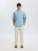 Carlo Denim Shirt - Light Blue Denim