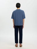 Cory Round Neck T-Shirt - Naval Academy