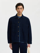 Paz Denim Overshirt - Dark Blue