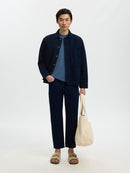 Paz Denim Overshirt - Dark Blue
