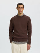 Dane Round Neck Jumper - Bracken