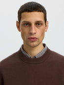 Dane Round Neck Jumper - Bracken