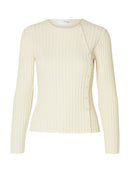 Helen Round Neck Jumper - Birch