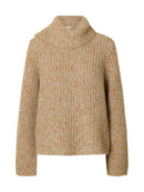 Chicago Roll Neck Jumper - Golden Brown