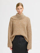 Chicago Roll Neck Jumper - Golden Brown
