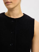Darla Sleeveless Jumper - Black
