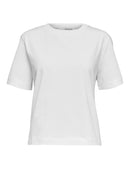 Essential Boxy T-Shirt - Bright White