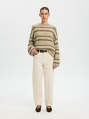 Lulu Round Neck Jumper - Birch