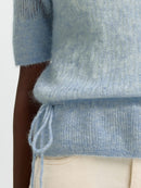 Mayer Round Neck Jumper - Dusty Blue