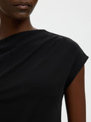 Molly Cold Shoulder Top - Black