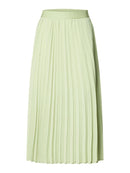 Millie Ankle Plisse Skirt - Lint