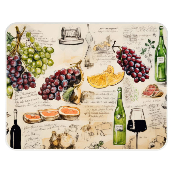 Wine & Grape Worktop Protector