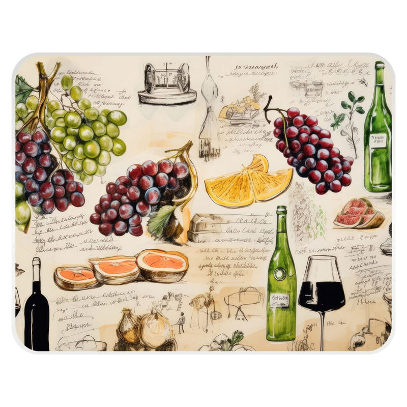 Wine & Grape Worktop Protector