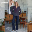 Sherry Wide Leg Jean - Dark Wash