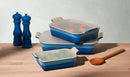 Silicone Set of 3 Stretch Lids for Heritage Dishes