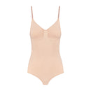 Soft Touch Seamless Bodysuit - Beige