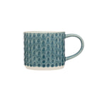 Mug - Green Embossed Circle