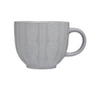 Mug - Grey Embossed Knit