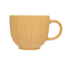 Mug - Mustard Embossed Knit