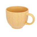 Mug - Mustard Embossed Knit