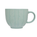 Mug - Turquoise Embossed Knit