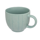 Mug - Turquoise Embossed Knit
