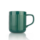 Mug - Green Solid Colour Embossed Large