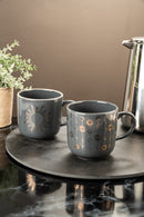 Mug - Navy Mystical Sun