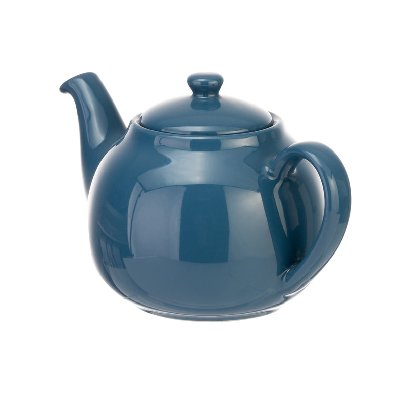 Solid Glaze 2 Cup Teapot - Dark Blue