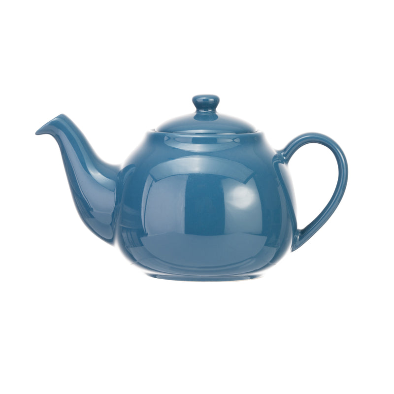 Solid Glaze 2 Cup Teapot - Dark Blue