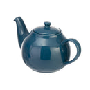 Solid Glaze 6 Cup Teapot - Dark Blue
