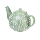 Ditsy Floral 6 Cup Teapot - Green