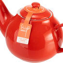 Solid Glaze 6 Cup Teapot - Red