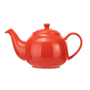 Solid Glaze 6 Cup Teapot - Red
