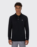 Long Sleeve Polo - Navy